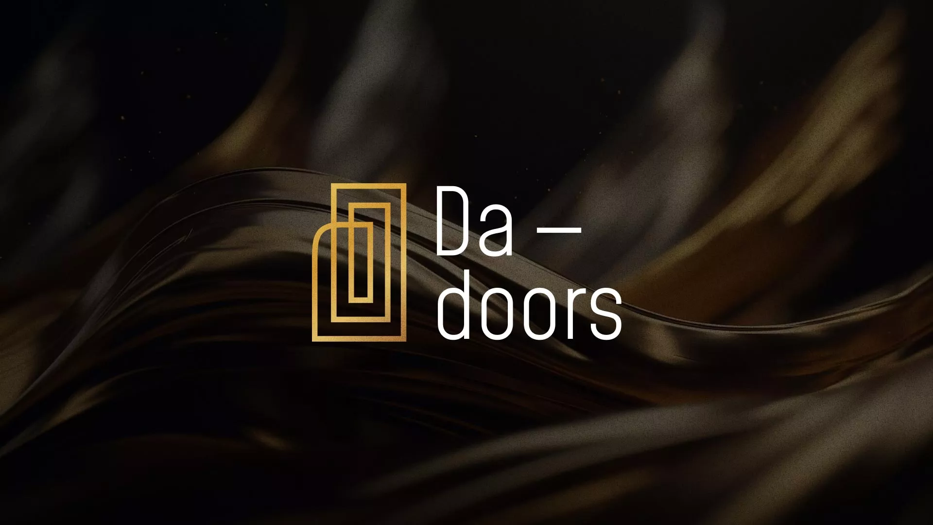 Разработка логотипа для компании «DA-DOORS» в Покрове